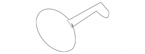 Hyundai Tucson 19-21 Rear Bumper Tow Hook Cap