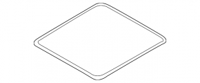 Subaru Forester 25-26 hatch inner seal, black