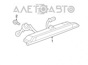 Brake light Buick Encore 13-19