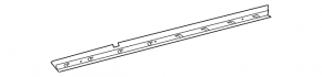 Inner glass seal for the rear left door of a Buick Encore 13-22