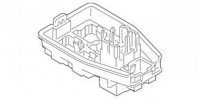 Porsche Panamera 10-16 Relay Box