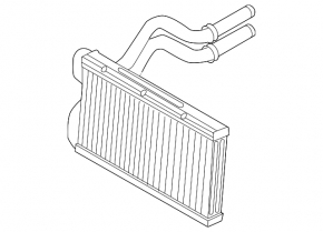 Heater radiator for Kia Niro 23-26 EV