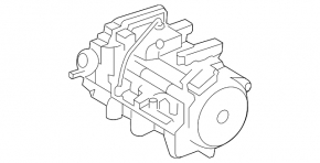 Air Conditioning Compressor Hyundai Sonata 11-12 hybrid F502-EBABA-06