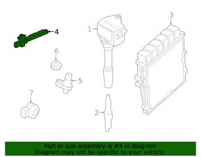 Crankshaft position sensor BMW 5 G30 21-23 2.0T