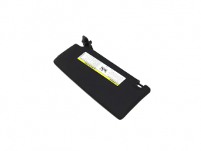 Right visor for Jeep Cherokee KL 19-22, black, without hook, with backlight