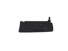 Right visor for Jeep Cherokee KL 19-22, black, without hook, with backlight