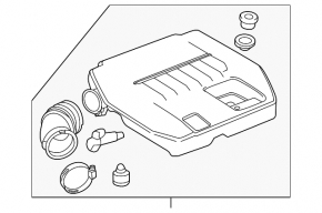 Chevrolet Volt 11-15 Engine Cover