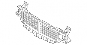 Upper air duct louver Volvo XC60 18-25