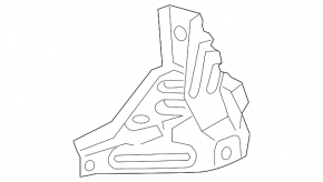 Front Right Fender Bracket Buick Encore 17-19