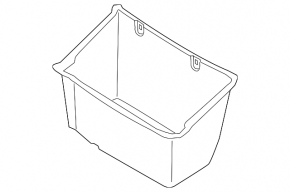 BMW i3 14-21 front trunk trough