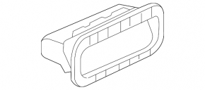 Left Ventilation Shield Lexus GX460 10-23