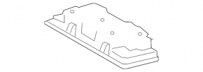Ceiling light rear Lexus RX350 RX450h 16-22 gray