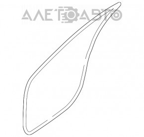 Front left door seal Hyundai Azera 12-17