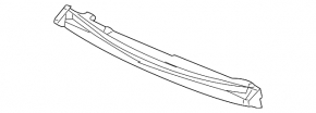 Front bumper absorber lower Nissan Murano z50 03-07 torn guide, fractures