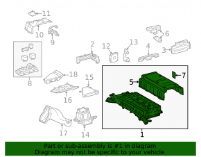 Lexus CT200h 11-17 High Voltage Battery Assembly