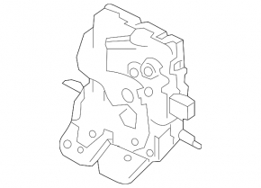 Jaguar F-Pace X761 17 trunk door lock - electric