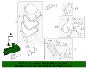 Air intake for BMW X3 G01 18-23 M40i, 2020-24. Without m, 2020-24. M40i, 2020-22. M40i, 2020-23. Without m, 2020-23