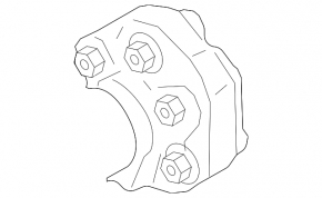 BMW 5 G30 17-23 RWD Rear Driveshaft Coupling Front