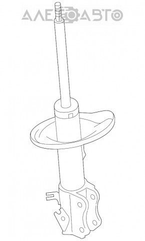 Shock absorber front right Suzuki Kizashi 10-15 KYB