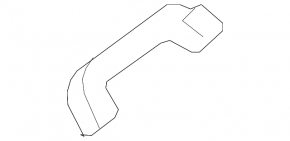 Ceiling handle rear right BMW X5 F15 14-18 beige without panorama