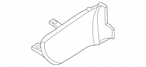 Front right door inner handle plug Nissan Kicks 18-24