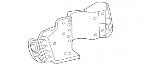 Large air conditioner drier bracket Chevrolet Equinox EV 24-26