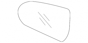 Left mirror element Hyundai Accent 18-23