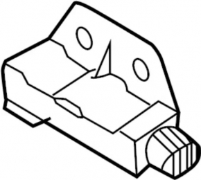 Airbag sensor door left Nissan Murano z50 03-08