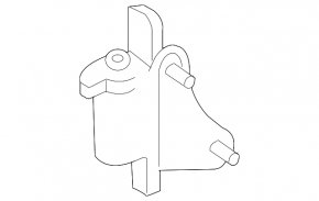 Upper front left door hinge Mercedes W212 10-16