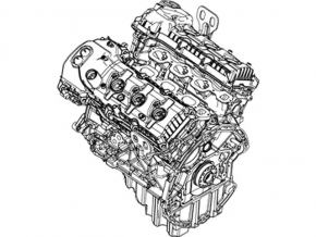Ford Mustang mk6 15-17 3.7 37PDED 10/10 Engine