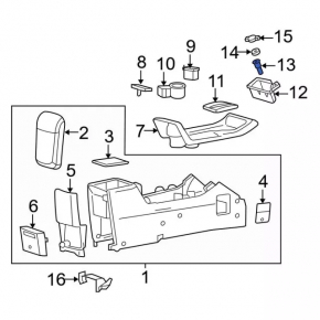 Lincoln MKZ 13-20 Center Console Outlet