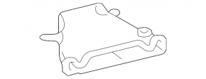Lexus CT200h 11-17 VVB cooling air duct from the fan