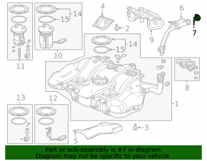 Honda Insight 19-22 Fuel Filler Cap