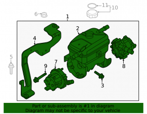Kia Niro 23-25 Coolant Expansion Tank