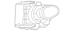 Right steering column switch for Honda CRV 20-22 type 2