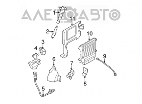 Hyundai Sonata 11-13 hybrid engine computer ECU