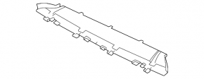 Lower radiator deflector VW Atlas 20-23 2.0, 3.6 R-line