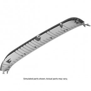 Upper trunk door trim Chevrolet Bolt EV 22-23 gray