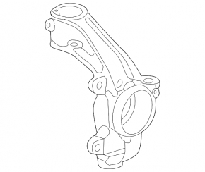 Front left axle Acura MDX 14-20 bare