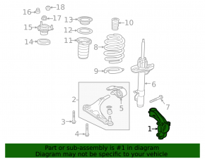 Front left axle Acura MDX 14-20 bare