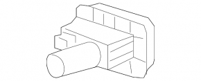Honda CRV 20-22 cabin air temperature sensor
