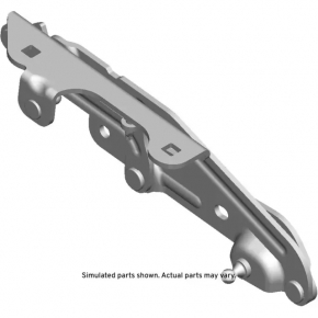 Right trunk lid hinge for Chevrolet Camaro 16-23 coupe, type 1