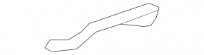Left muffler frame for Porsche Cayenne 19-26 Coupe, structure