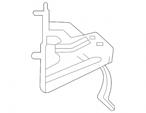 Auxiliary Cooling Pump Bracket Mercedes W167 GLE 450 20-24 3.0h
