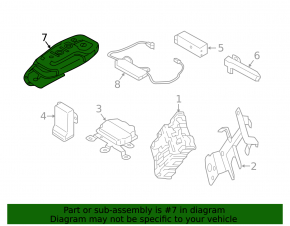 Lincoln MKC 15-16 Smart 5-Button Key