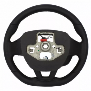Steering wheel bare Ford Focus mk3 15-18 rest, black leather, heated