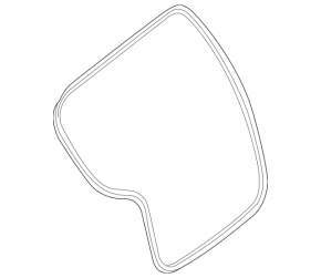 Mercedes GLA 15-20 Trunk Door Seal