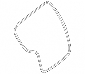 Mercedes GLA 15-20 Trunk Door Seal