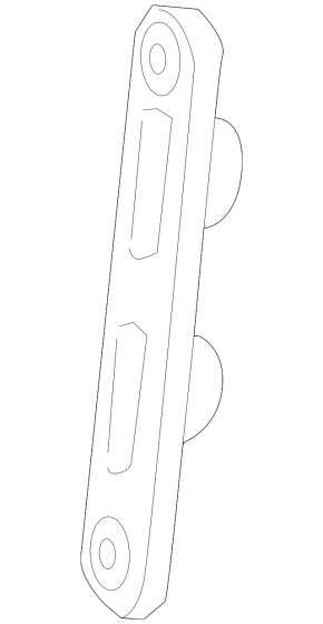 Front muffler bracket VW CC 08-17