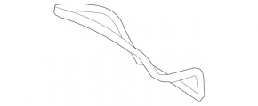 Mercedes W221 Trunk Lid Seal